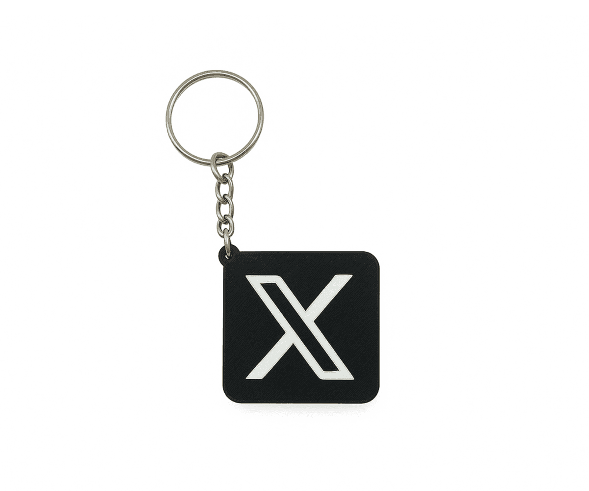 X (Twitter) NFC Keychain